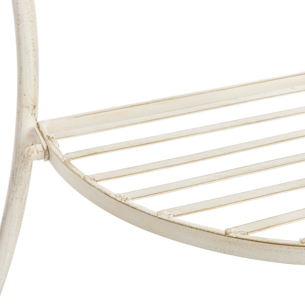 Genson Halfmoon Console Table - Pearl White - Safavieh - Image 4