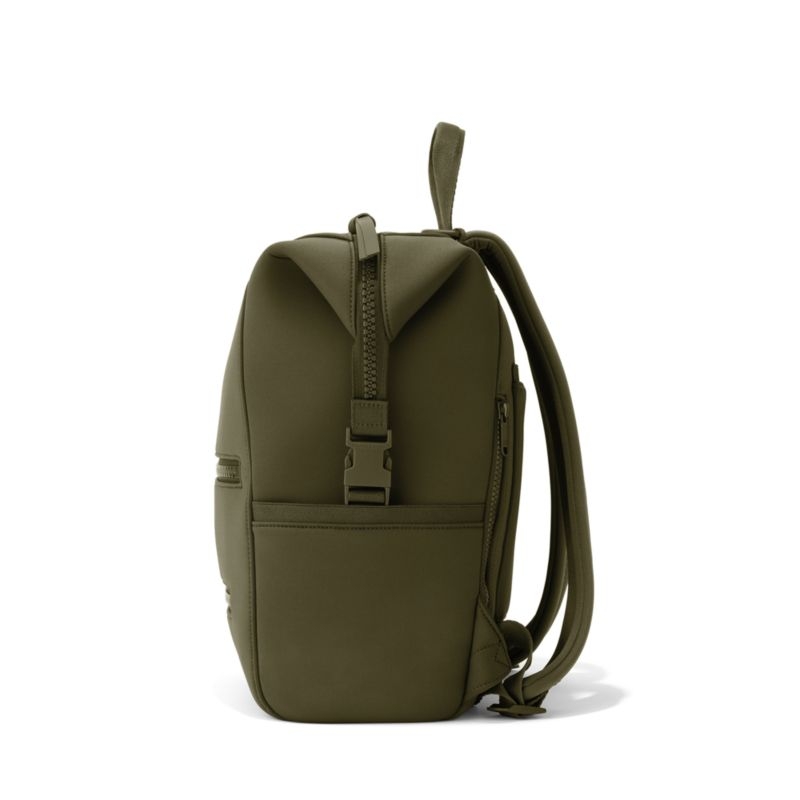 Dagne Dover Indi Dark Moss Medium Diaper Bag Backpack - Image 3