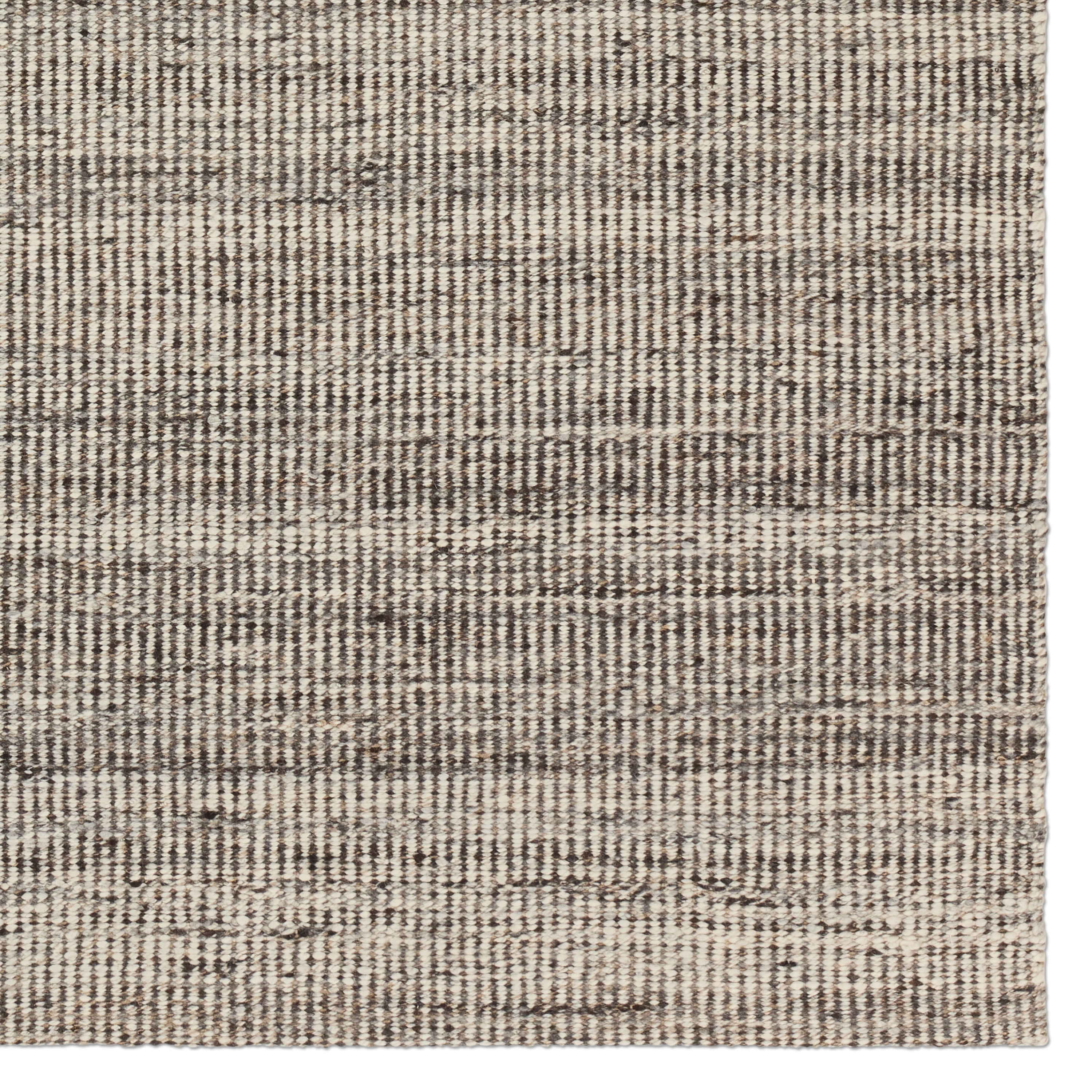 Sitari MLR04 Handmade Solid Brown and Tan Area Rug (7'9"x9'9") - Image 3