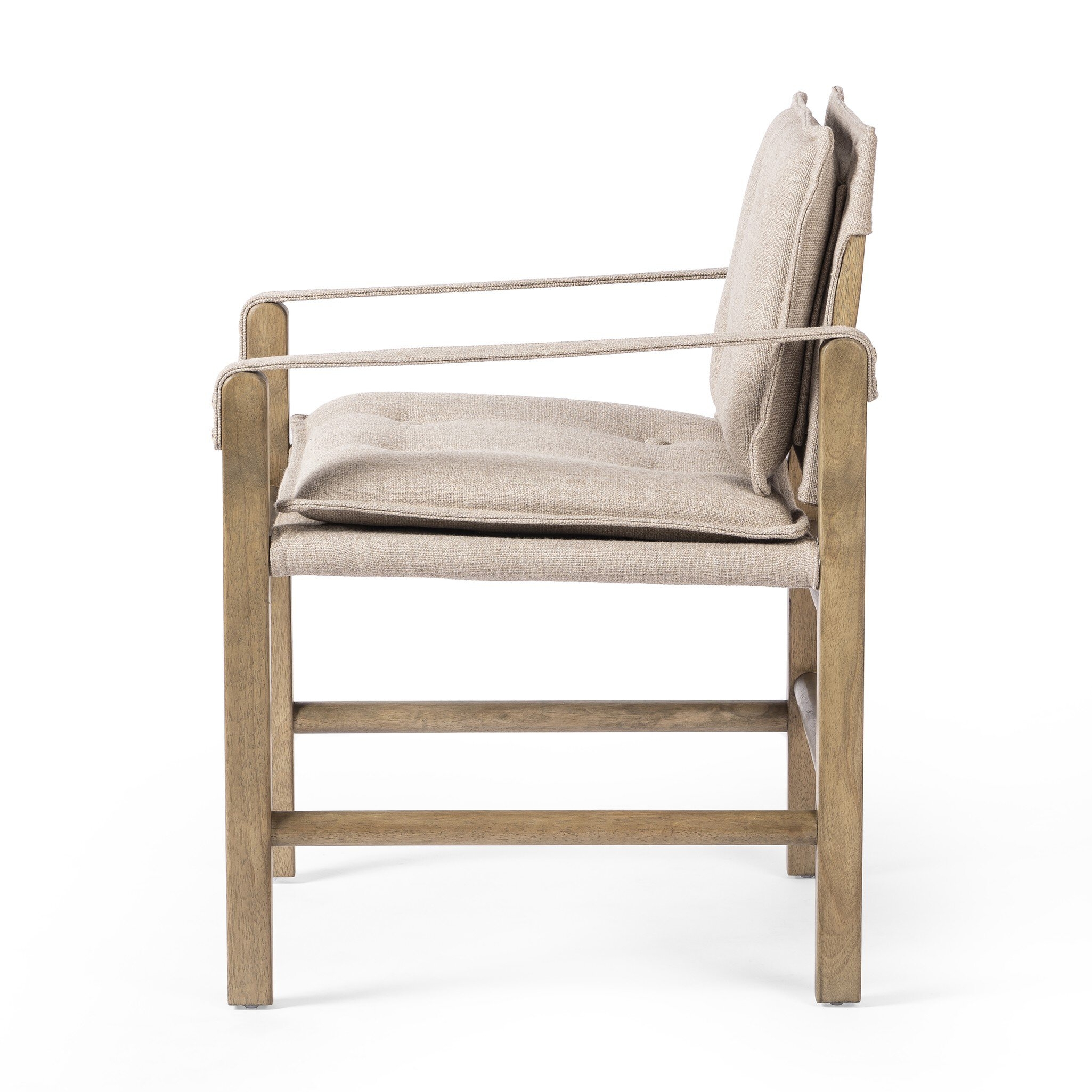 Lenz Dining Armchair - Alcala Taupe - Image 3