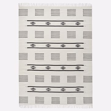 Pradera Cotton Rug, 3x5, White - Image 0