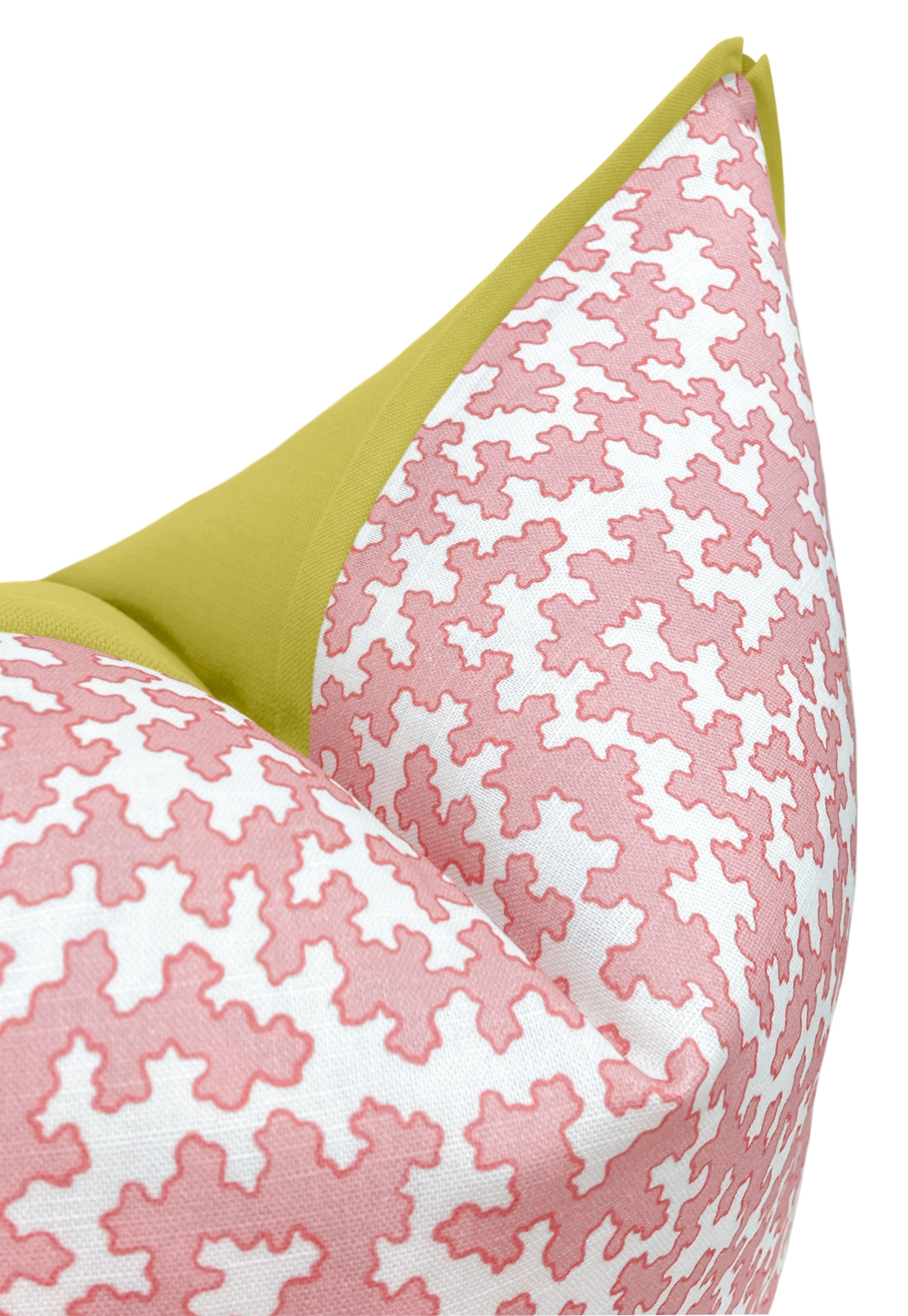 OCS X LDC II | ELLISTON HOUSE : DOVER // POPPY + CLASSIC LINEN // CHARTREUSE - 14" X 36" / CORDING - Image 2