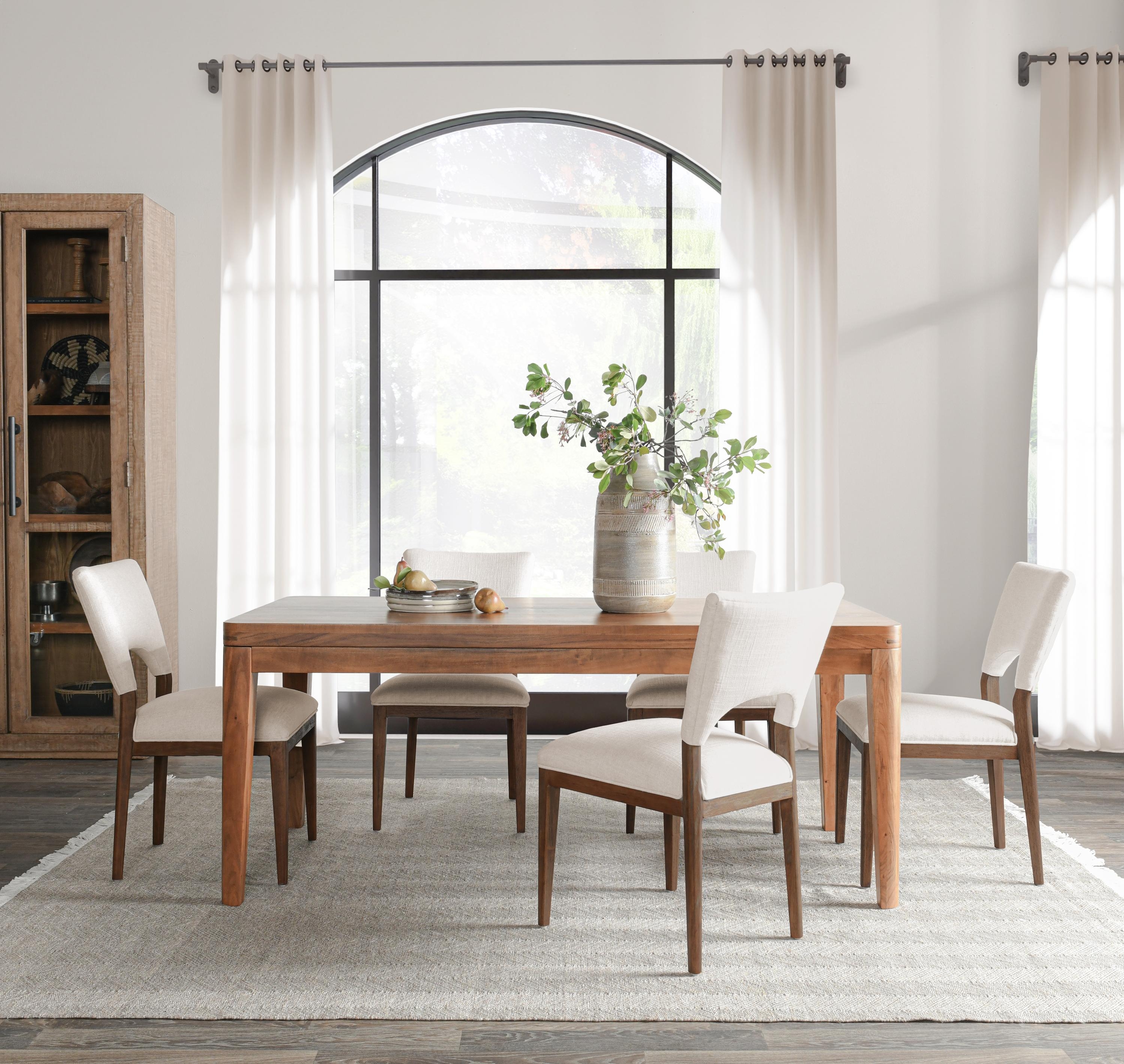 Arno Acacia Wood 72" Dining Table Natural - Image 6