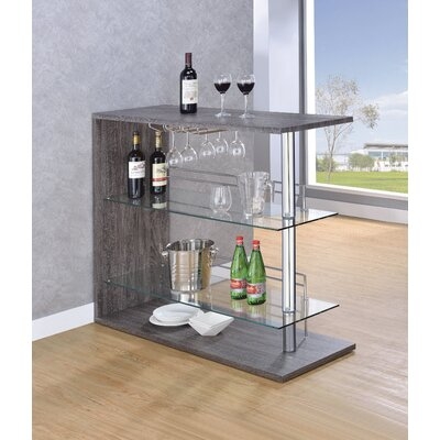 Anelyse Bar with Wine Storage - Image 0