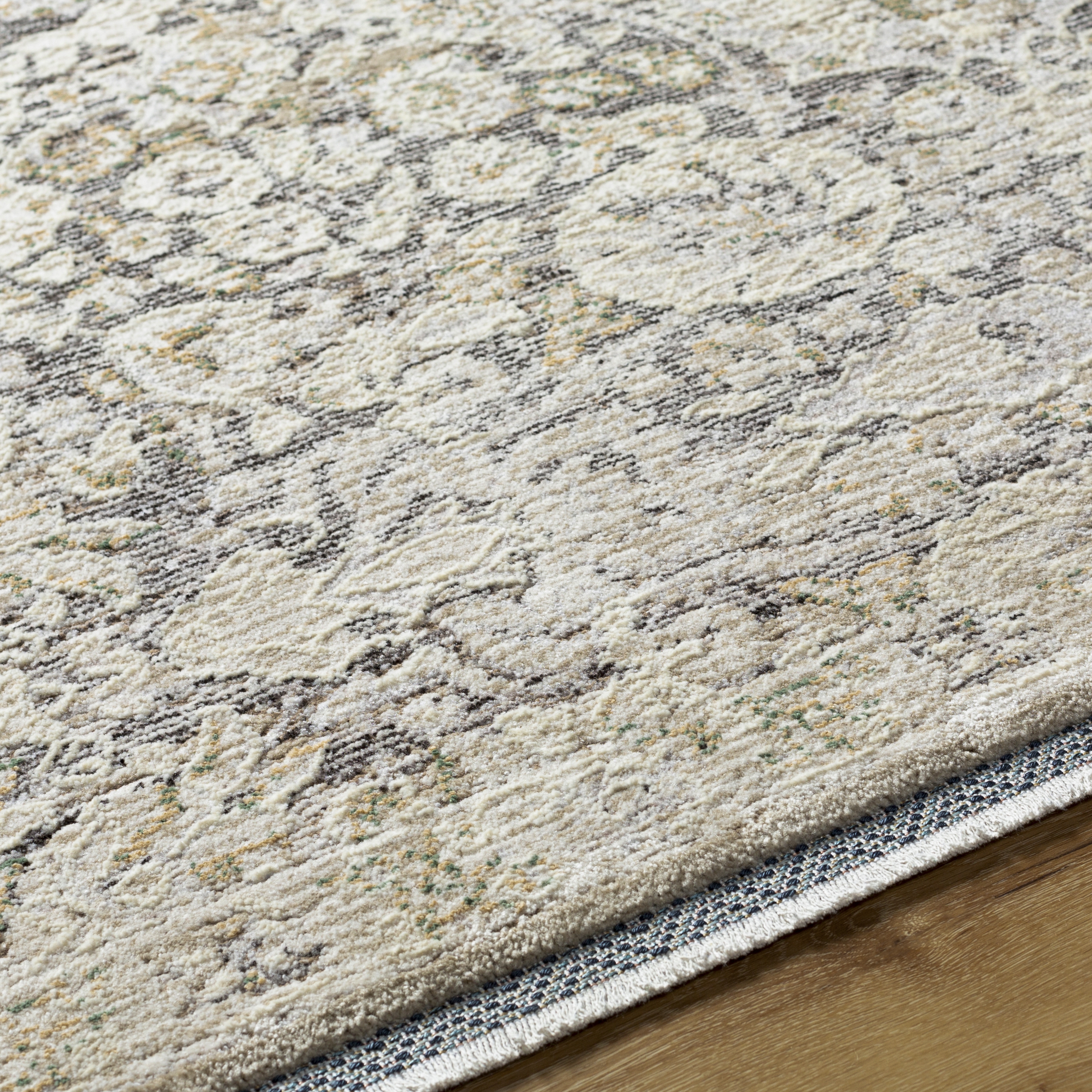 Livabliss Rivaldo Gray Indoor 7'10" x 10' Machine Woven Rug - Image 2