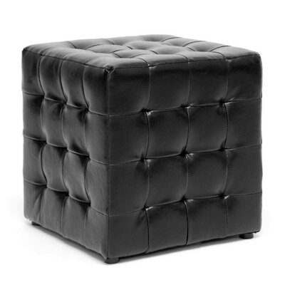 Bouchier 14.25" Tufted Square Cube Ottoman (Set of 2) - Image 0