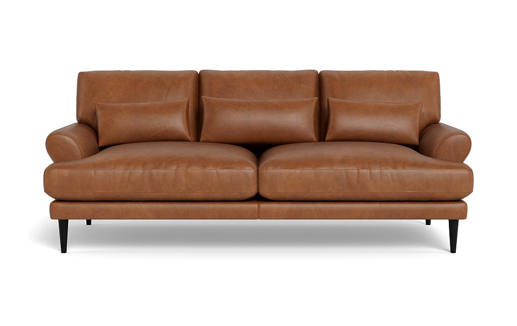 Maxwell Leather Loveseat by Apartment Therapy - Image 0