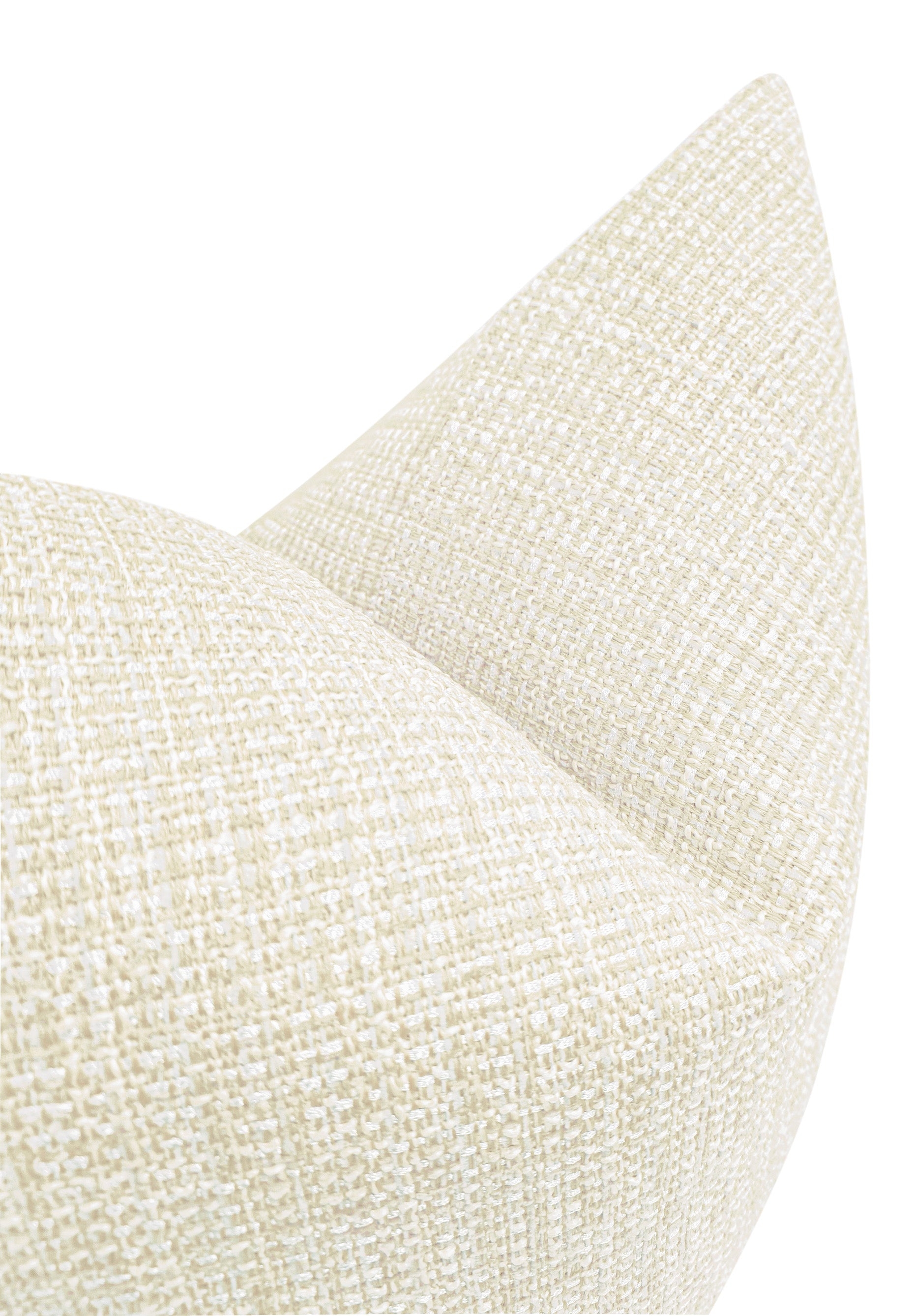 HEPBURN TWEED // CASHMERE - 20" X 20" - Image 2