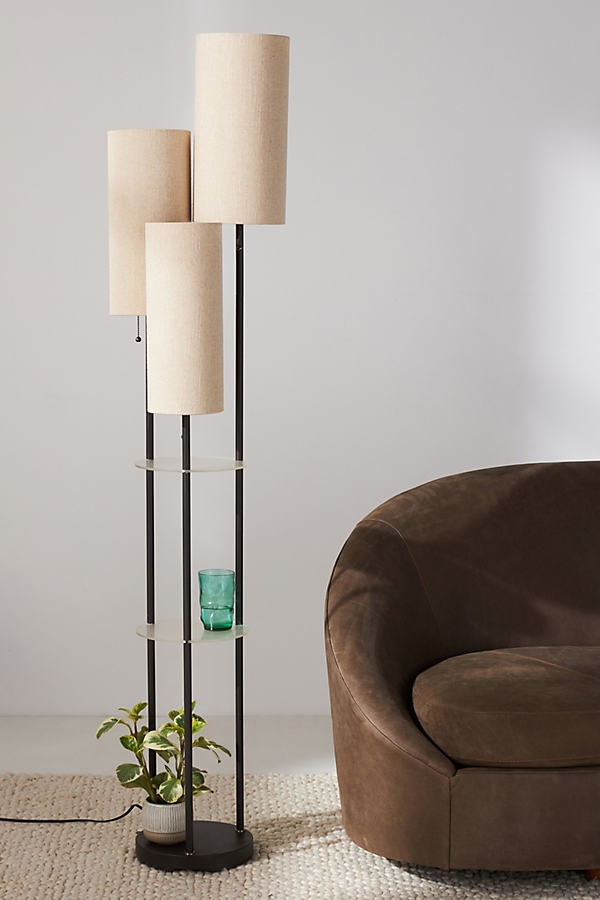 Treble Floor Lamp, Black - Image 2