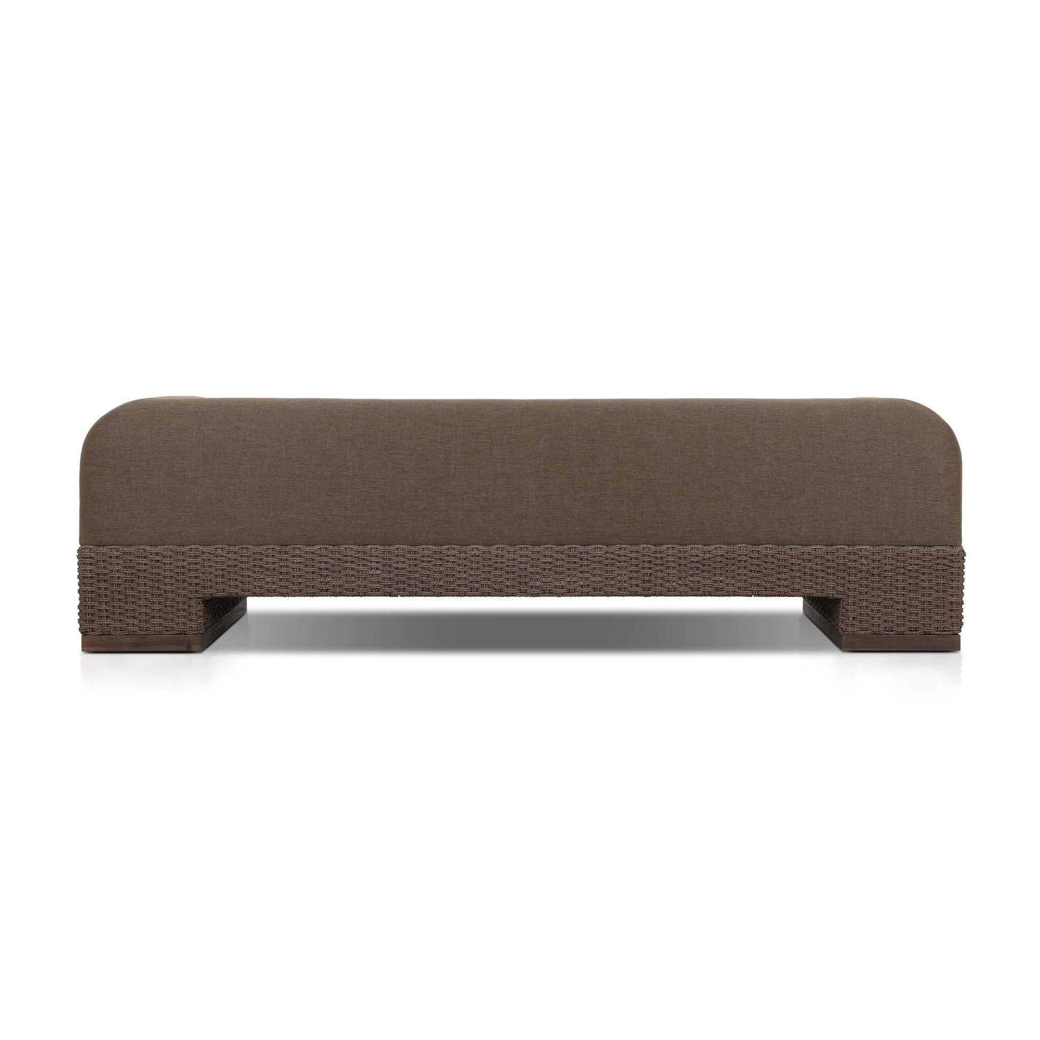 Joss Outdoor Sofa - Ellor Brown - Image 3