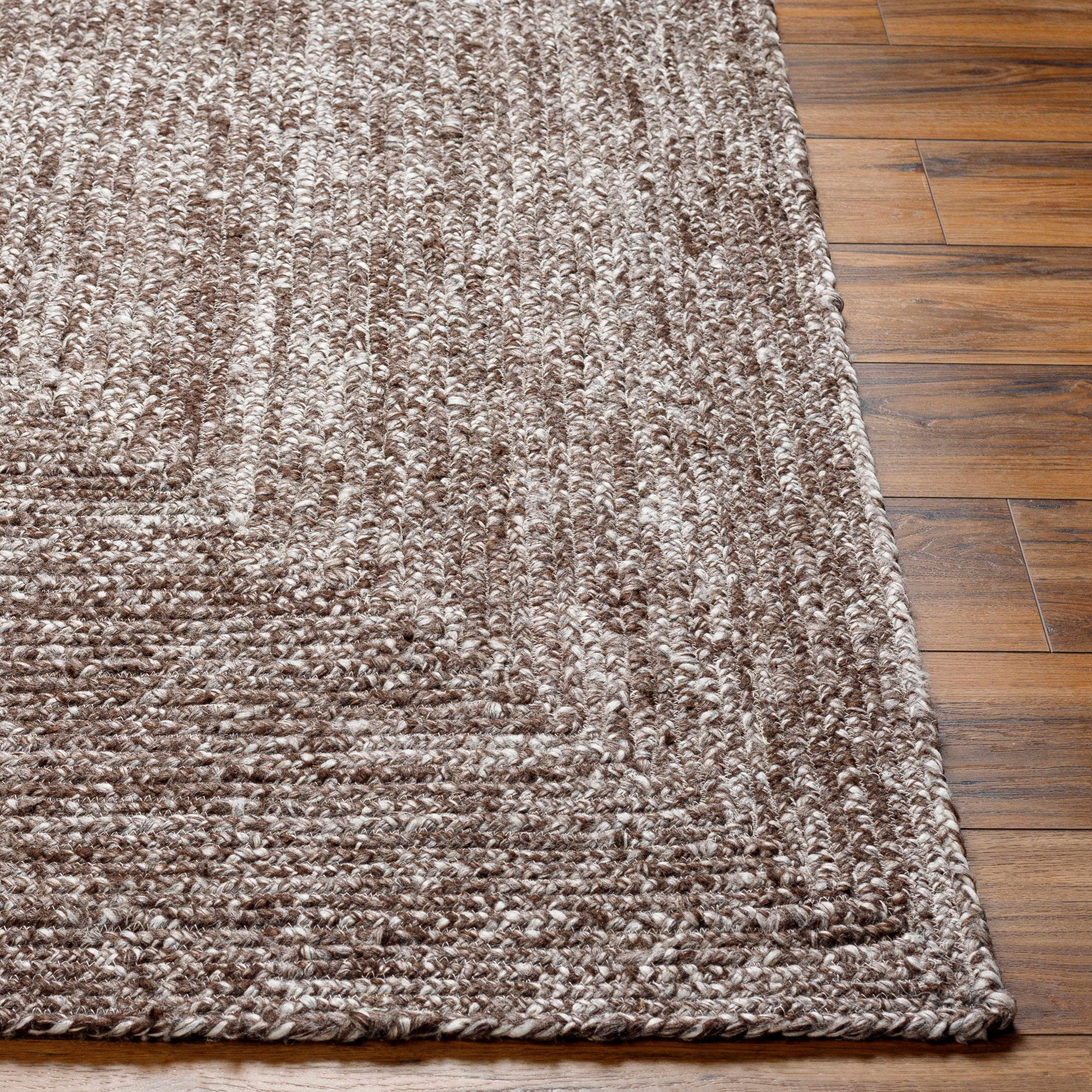 Cologne Brown Indoor 5' x 7'6" Handmade Rug - Image 1