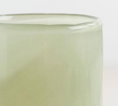 Modern Glass Votive Holders, Dark Green, Small - Image 2