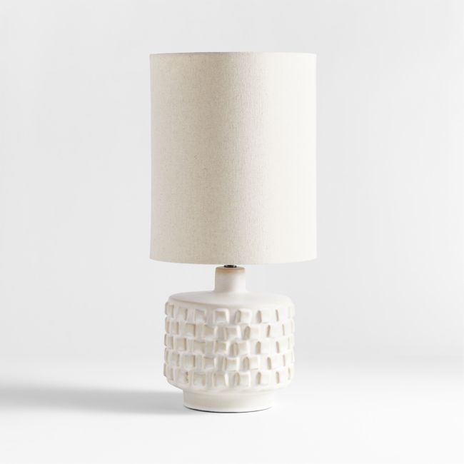Eino Ivory Ceramic Table Lamp 26.5" - Image 0