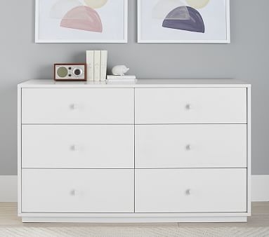 Milo Extra-Wide Dresser, Simply White - Image 4