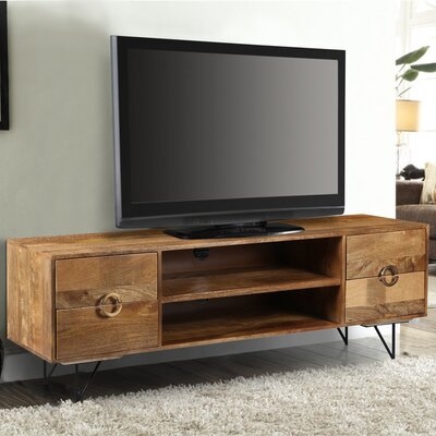 Rodin Solid Wood TV Stand for TVs up to 60" - Image 0