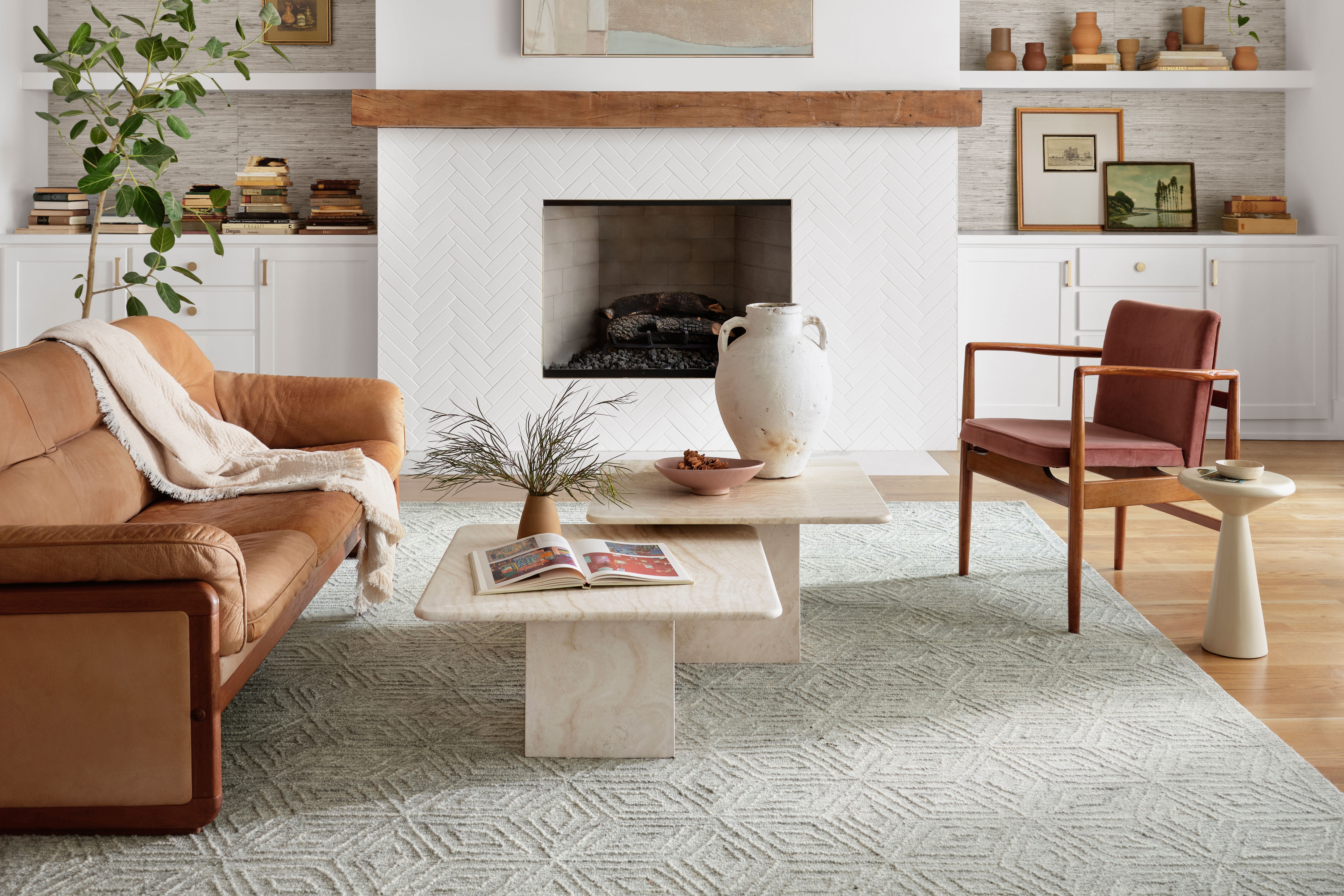 Magnolia Home by Joanna Gaines x Loloi Sarah Sky 2'-3" x 3'-9" - Image 3