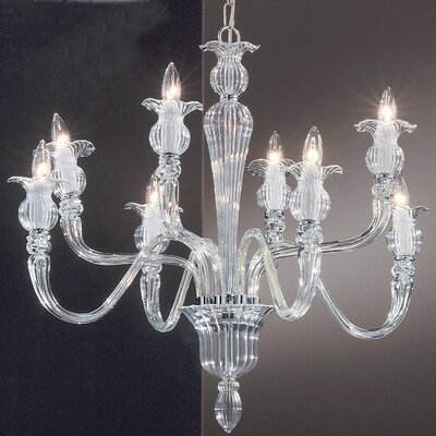 Gregoire 8-Light Candle Style Tiered Chandelier - Image 0