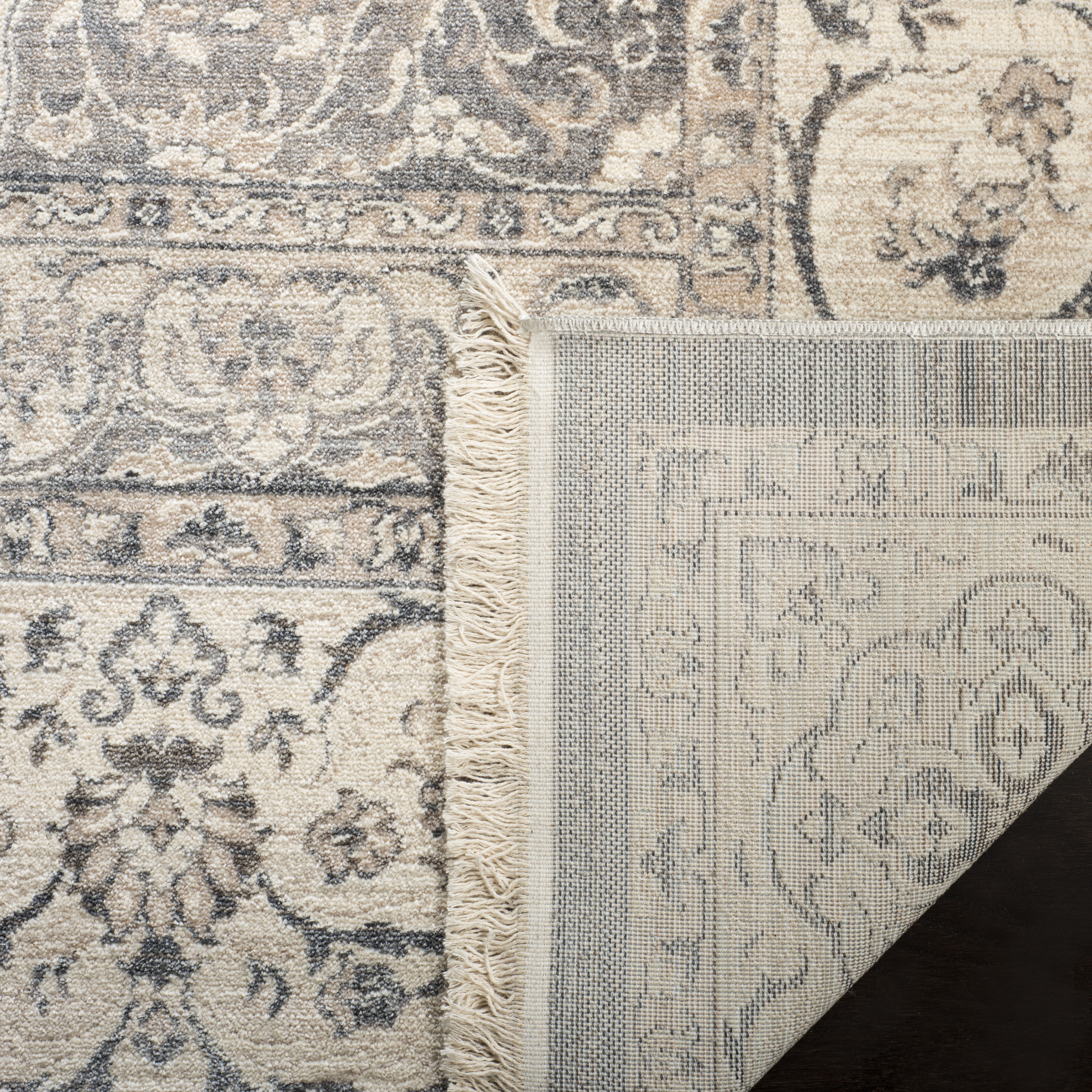 Arlo Home Woven Area Rug, VTP457H, Dark Grey/Ivory,  2' 2" X 8' - Image 3