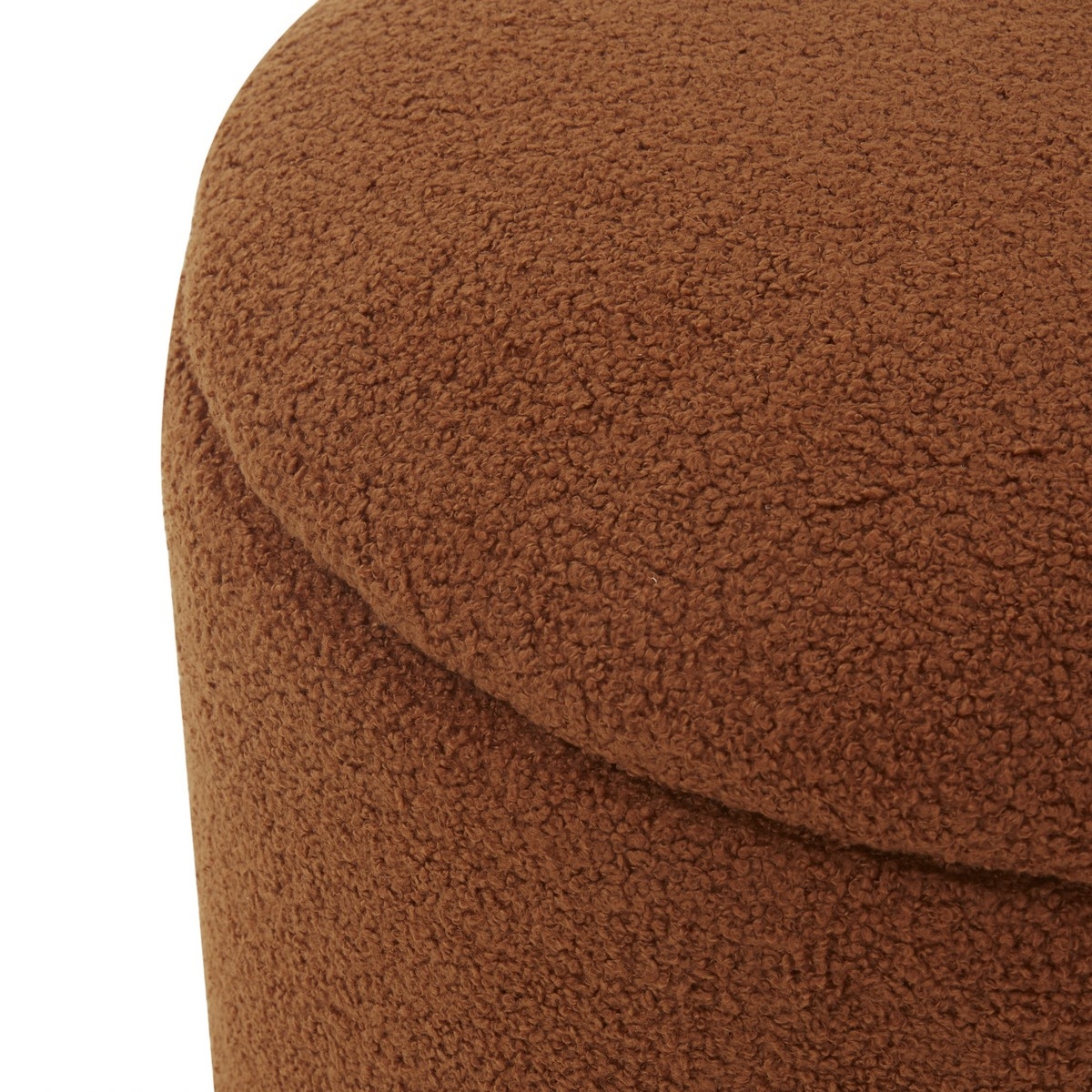 Mariabella Storage Ottoman - Rust / Natural - Image 3