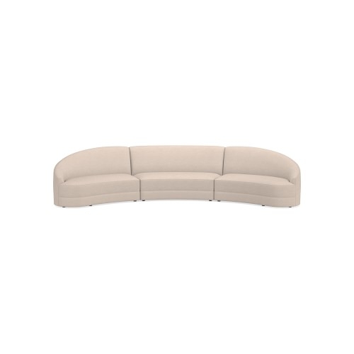 Capri 3-Piece Sofa, LIBECO Belgian Linen, Oatmeal - Image 0
