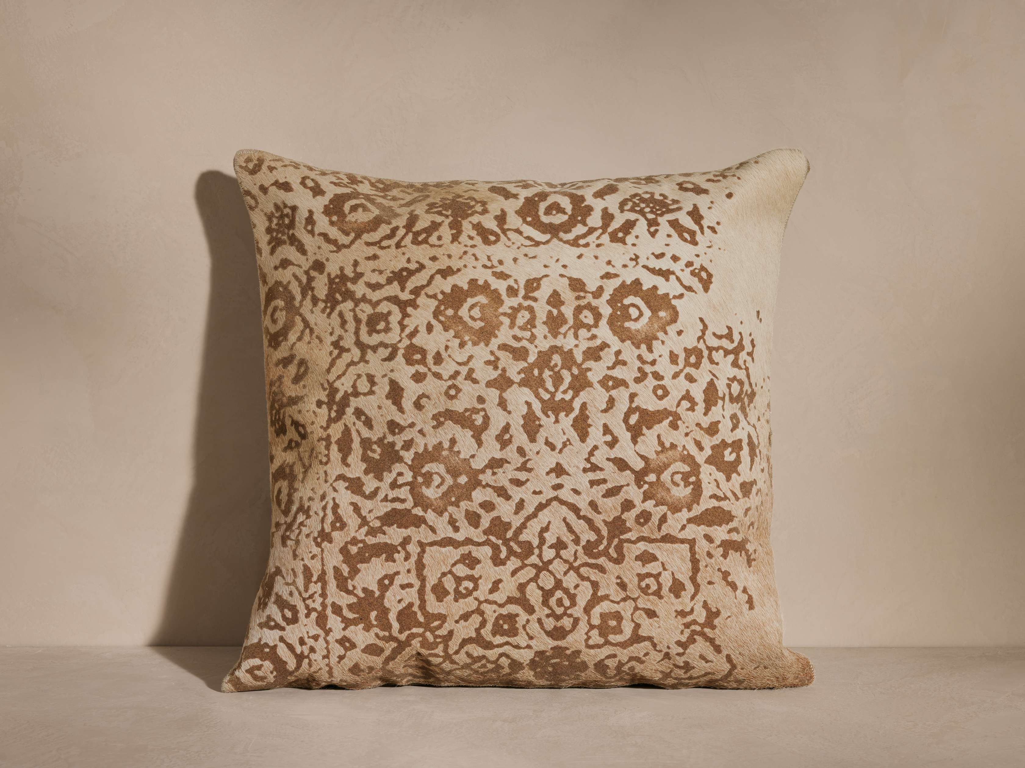 Sivana Pillow Cover in Hide Natural  Cashmere - Image 0