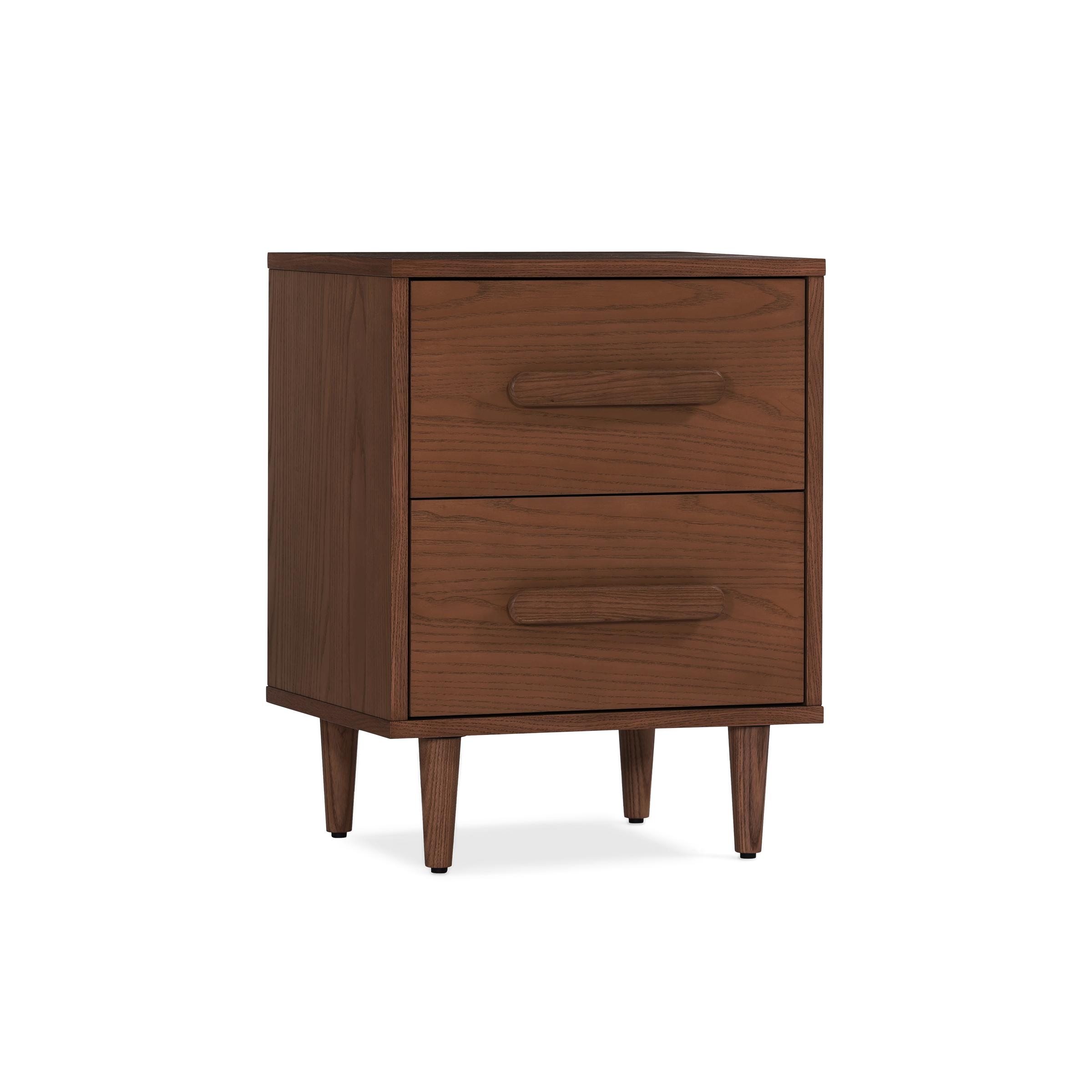 Burrow Heist Nightstand, Leg Finish: WalnutLegs - Image 0