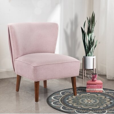 Gaege 25" W Polyester Slipper Chair - Image 0