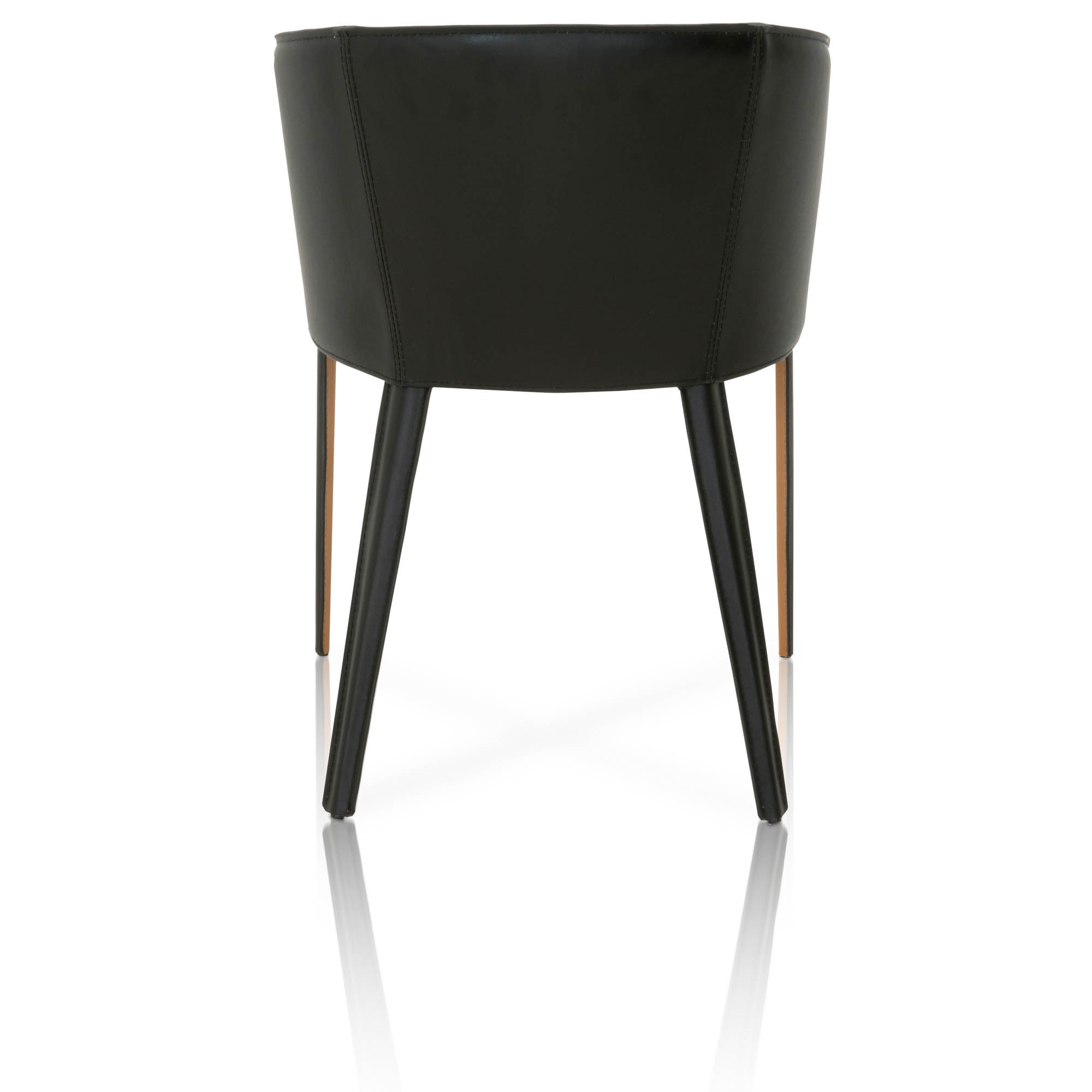Fontana Dining Chair, Saddle Bonded Leather - Image 4