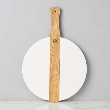White Round Italian Pizza Board, Small - Image 0