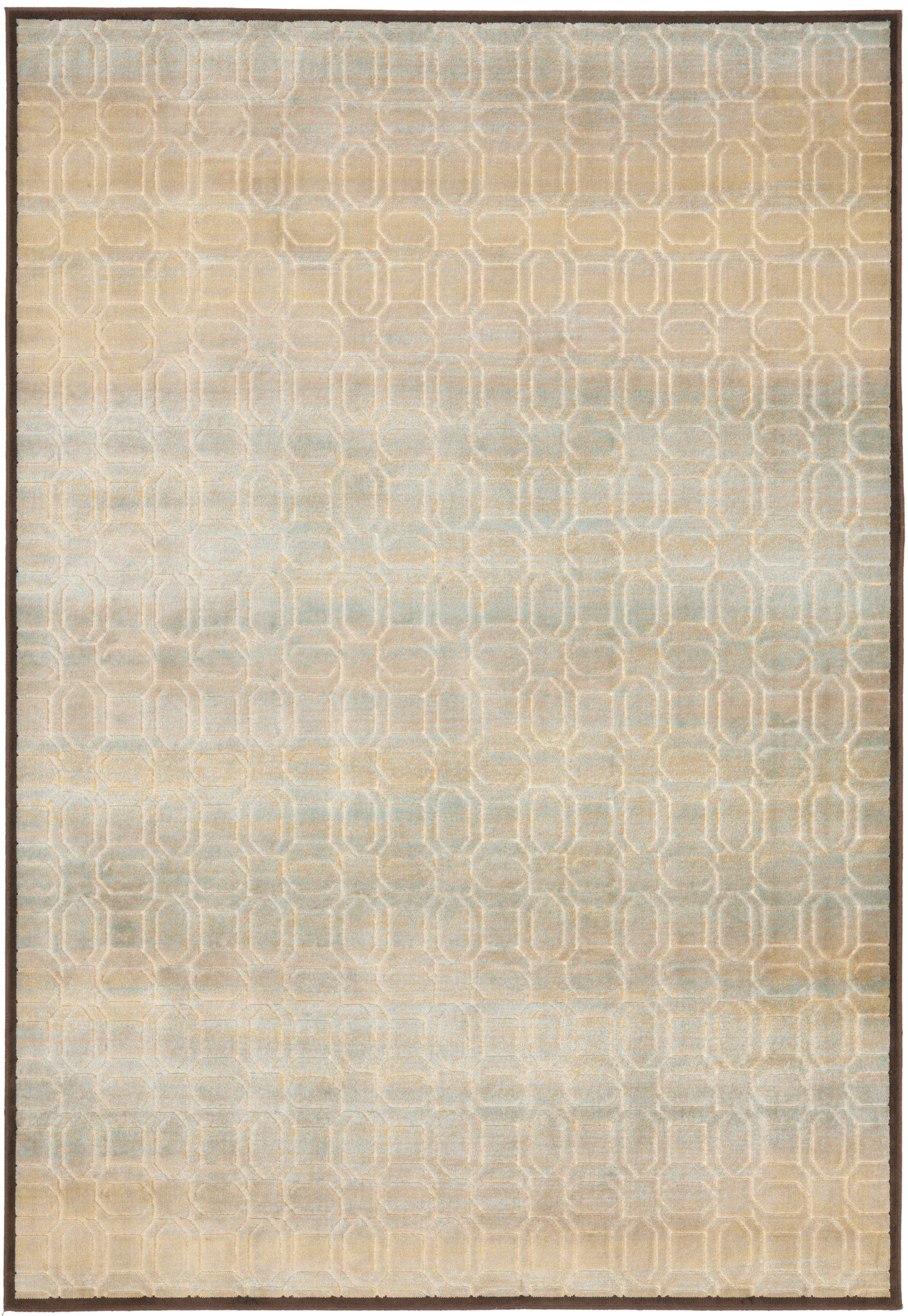 Arlo Home Woven Area Rug, PAR167-370, Cream/Brown,  5' 3" X 7' 6" - Image 0