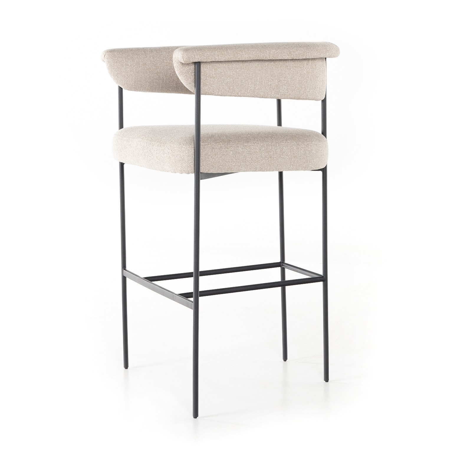 Carrie Bar + Counter Stool - Light Camel - Image 1