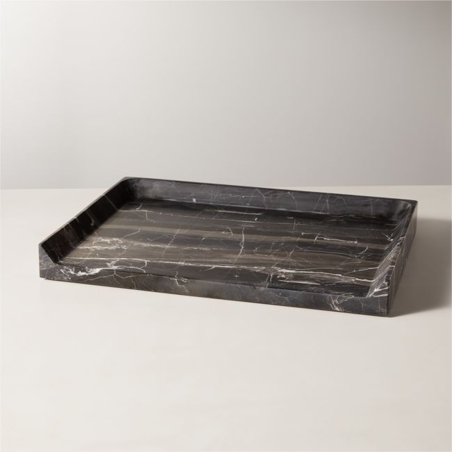 Strata Marble Letter Tray - Image 0