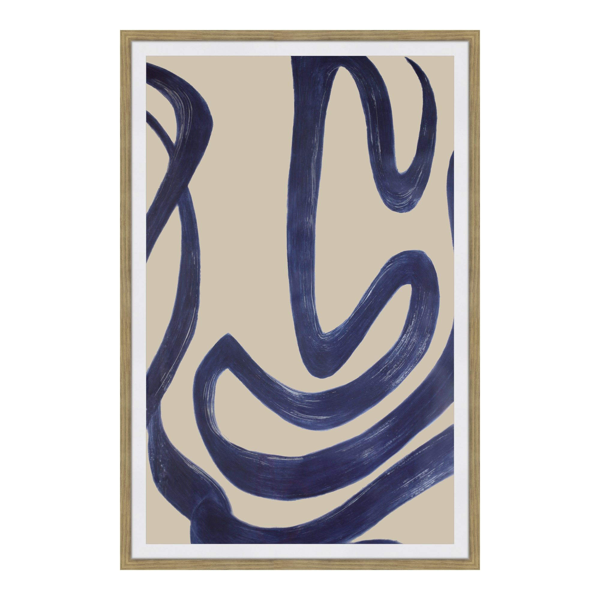 Clarity 1 Wall Painting Navy - Image 0