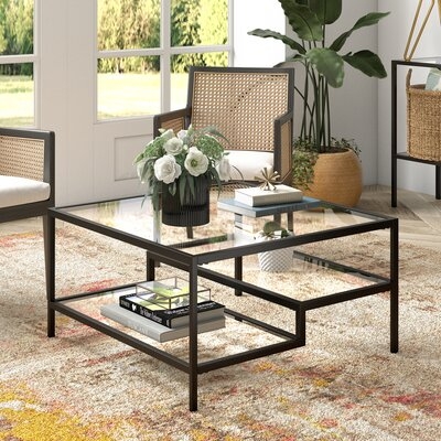 Nouh Brass Square Coffee Table - Image 0