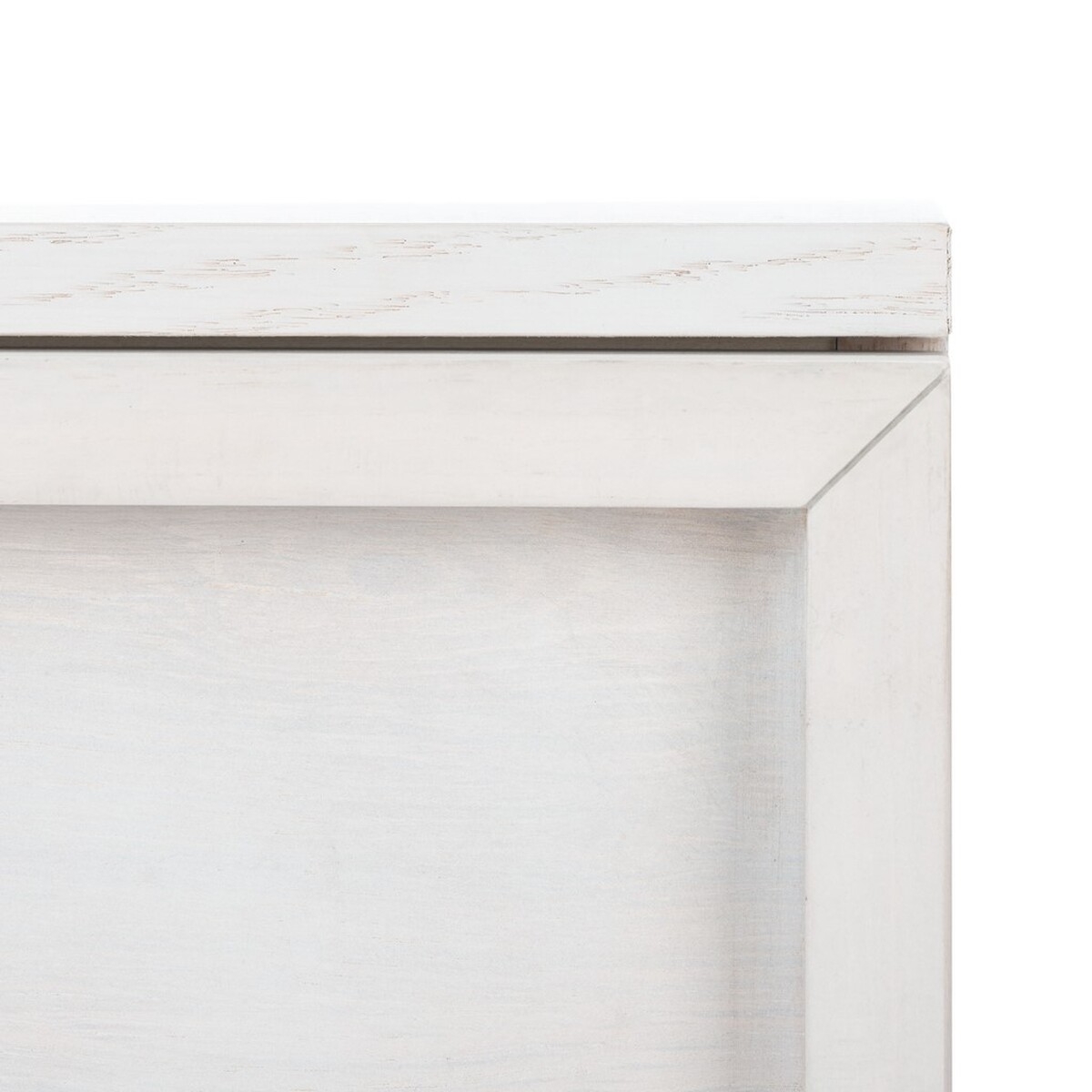 Zeus 2 Drawer Nightstand - White Wash  - Image 3