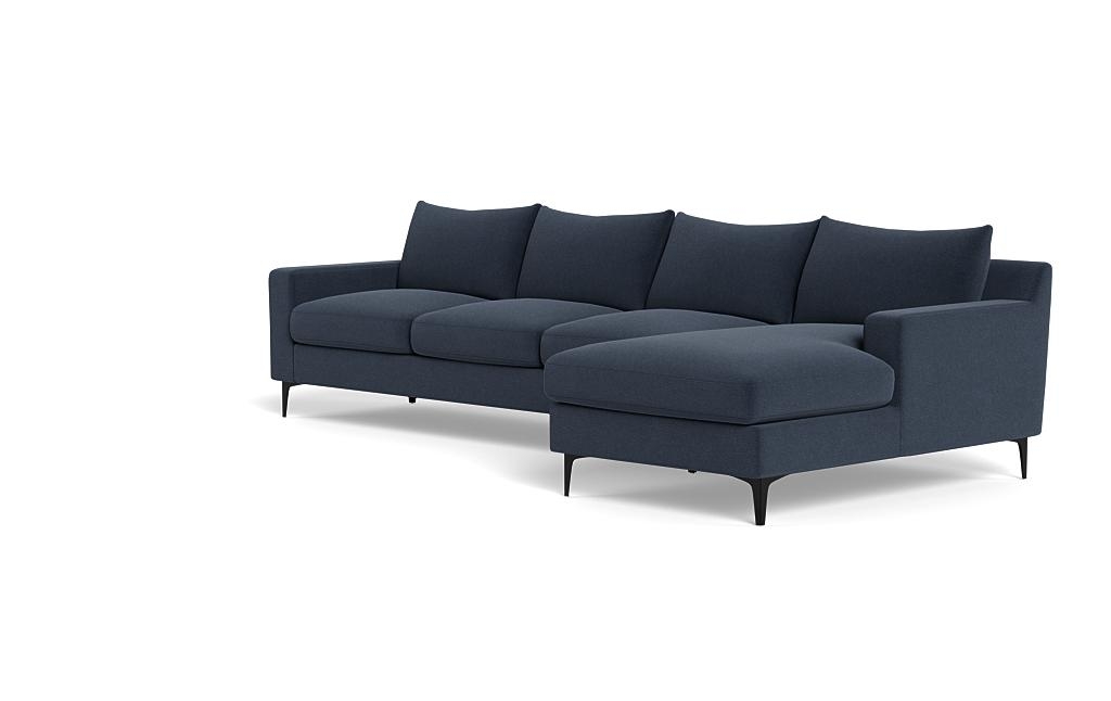Sloan 4-Seat Right Chaise Sectional - Image 2