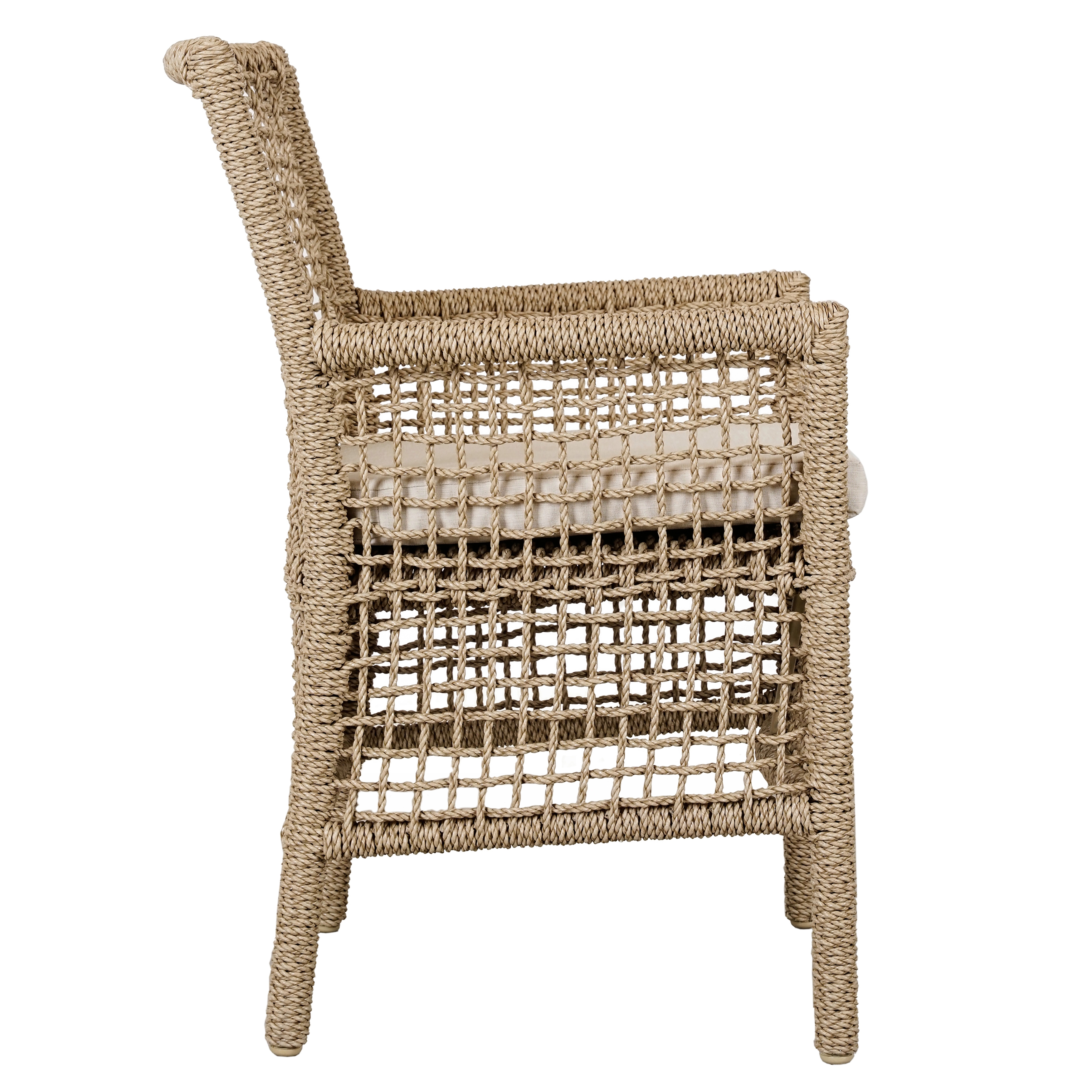 Brisbane Outdoor Dining Chair Natural - Image 2