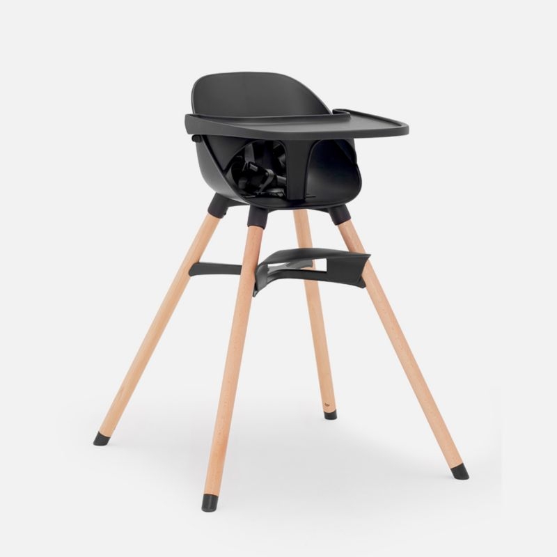 Lalo The Chair 3-in-1 Baby Licorice Black High Chair - Image 7