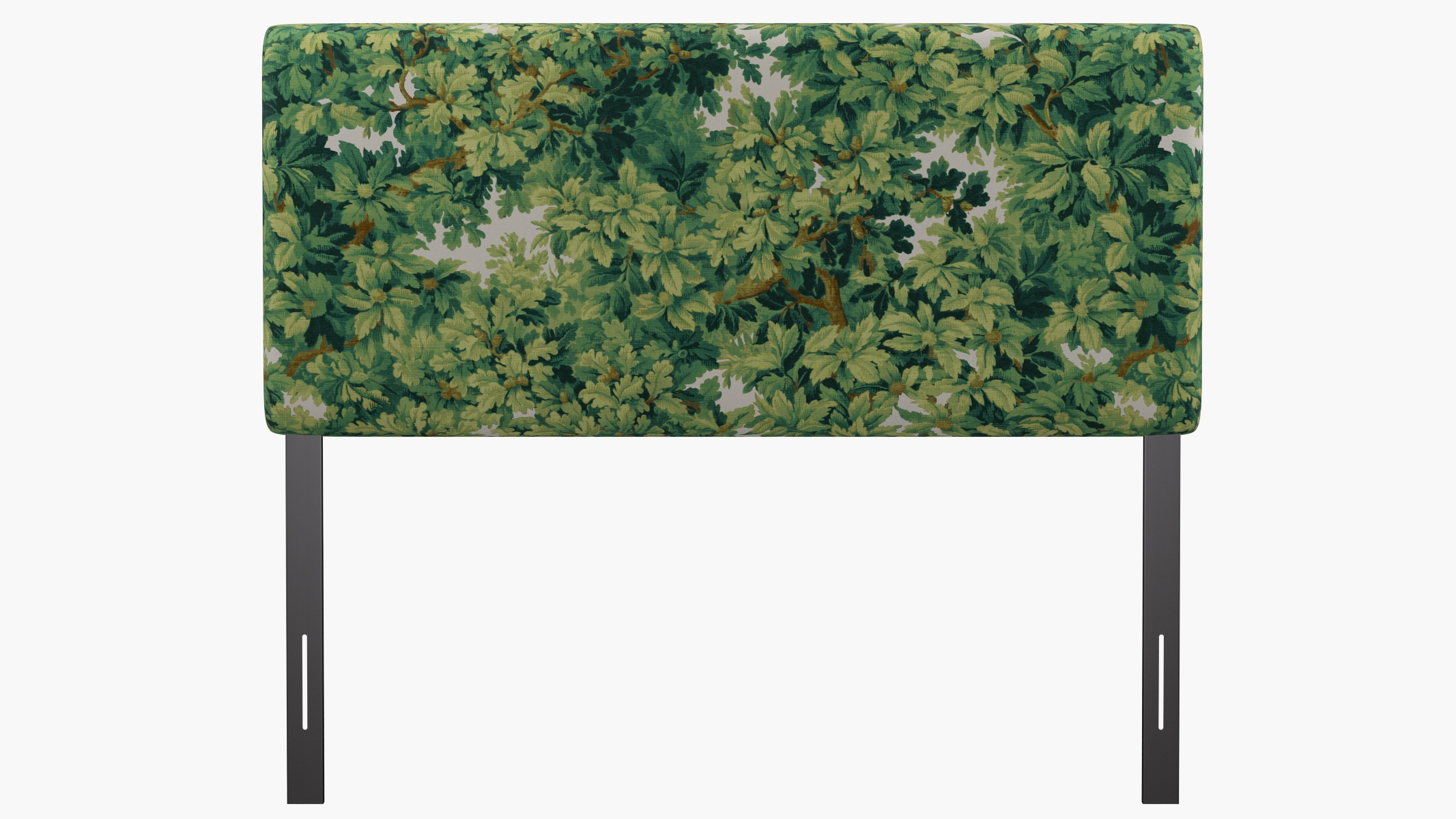 Square Back Headboard, Verdure Bois De Chene, Queen - Image 1