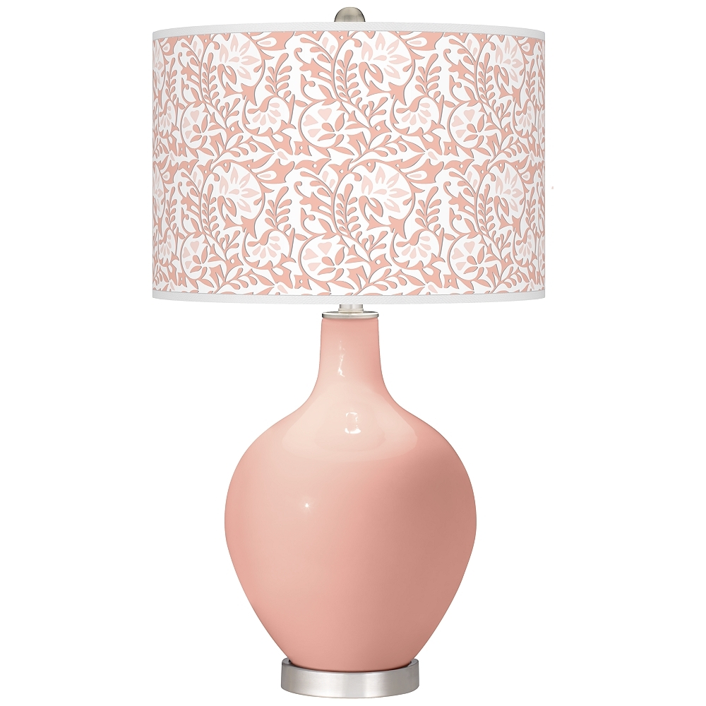 Rustique Gardenia Ovo Table Lamp - Image 0