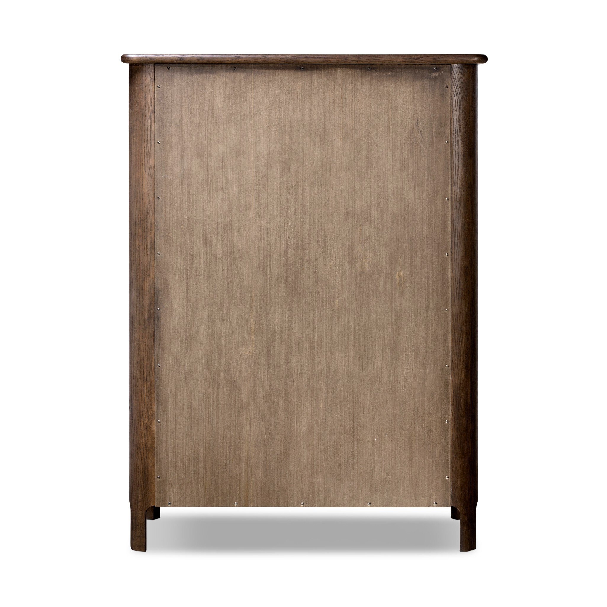 Russ Tall Dresser - Aged Oak Veneer - Image 5