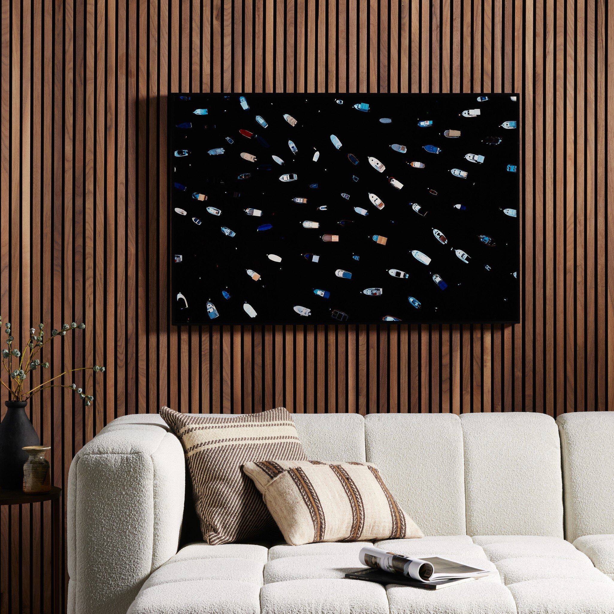 Gridlocked by Getty Images - Rustic Walnut Floater - Image 5