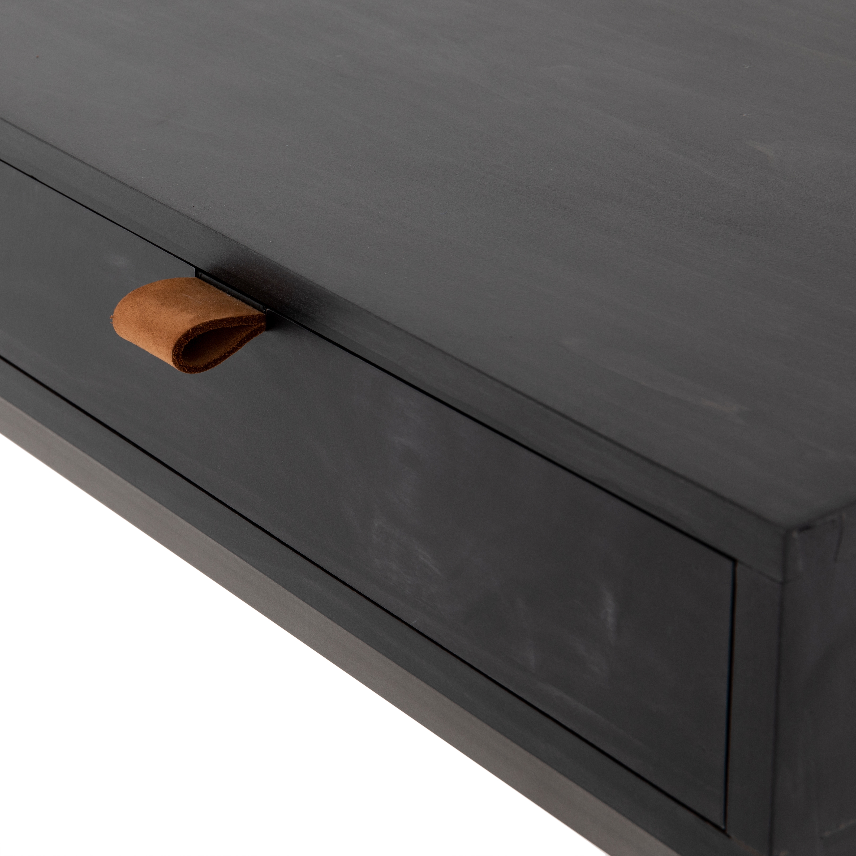 Trey Modular Writing Desk-Black Wash Pop - Image 10