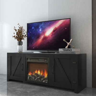TV Stand For Tvs Up To 60" With Fireplace - Image 0