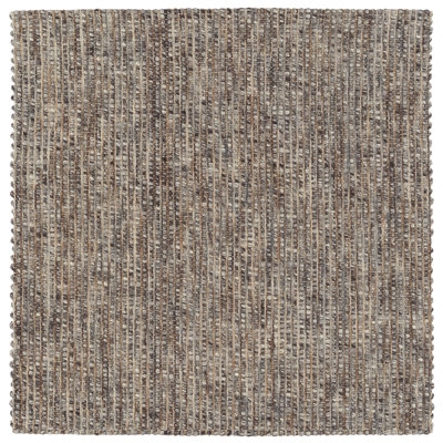Isabell Handmade Hooked Wool Mushroom Area Rug - Image 0