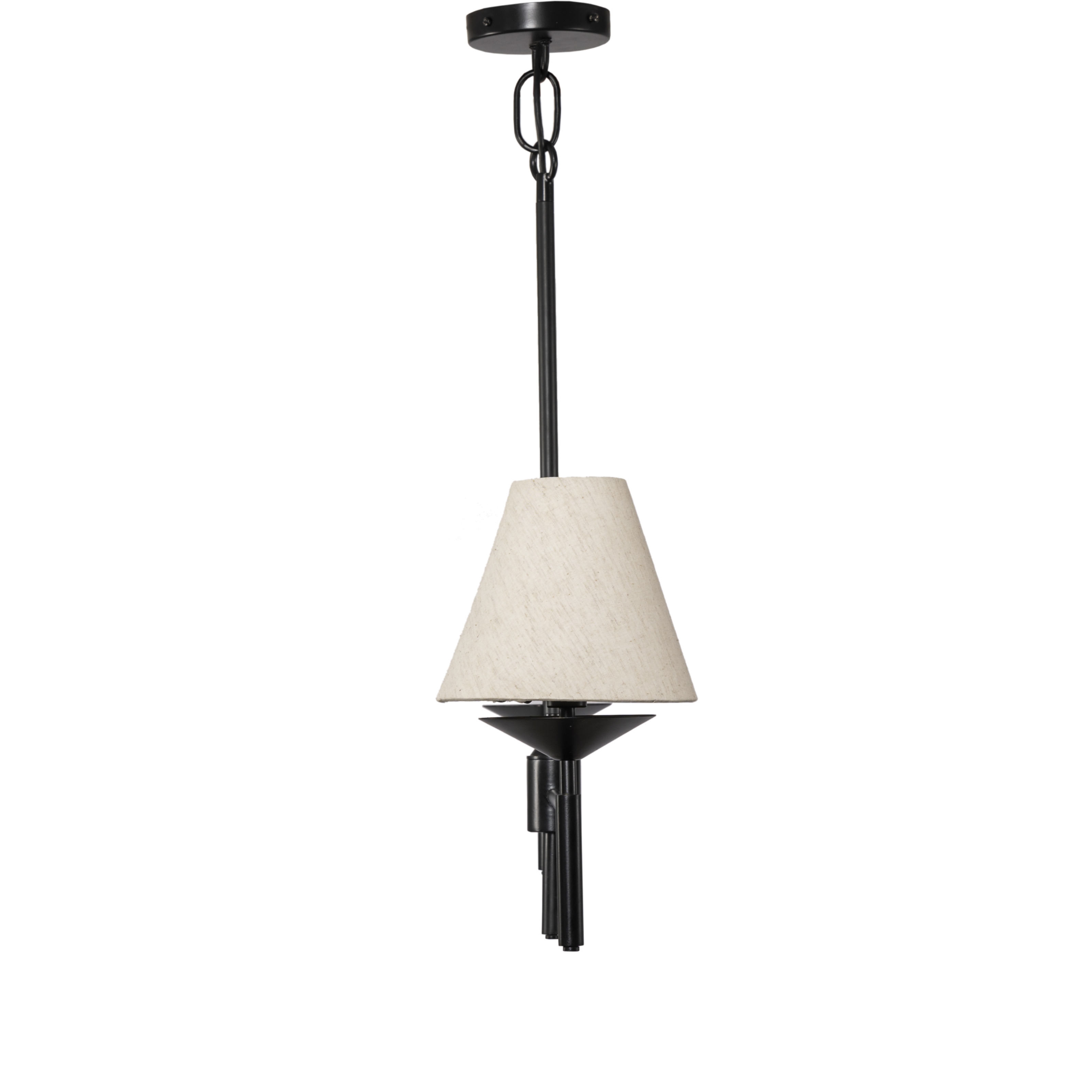 Dodie Linear Chandelier - Jet Black - Image 4