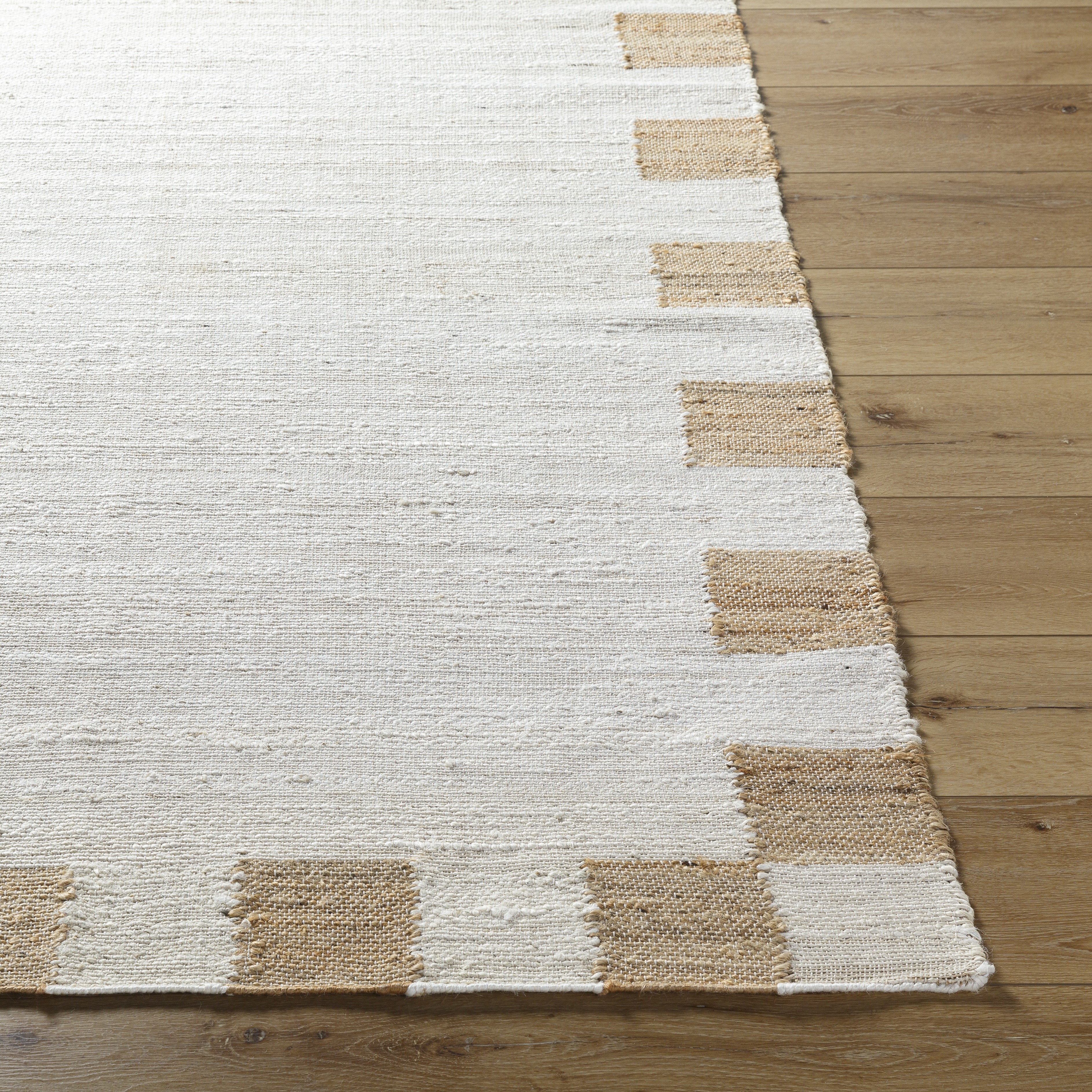 Gabie Beige Indoor 8' x 10' Handmade Rug - Image 1