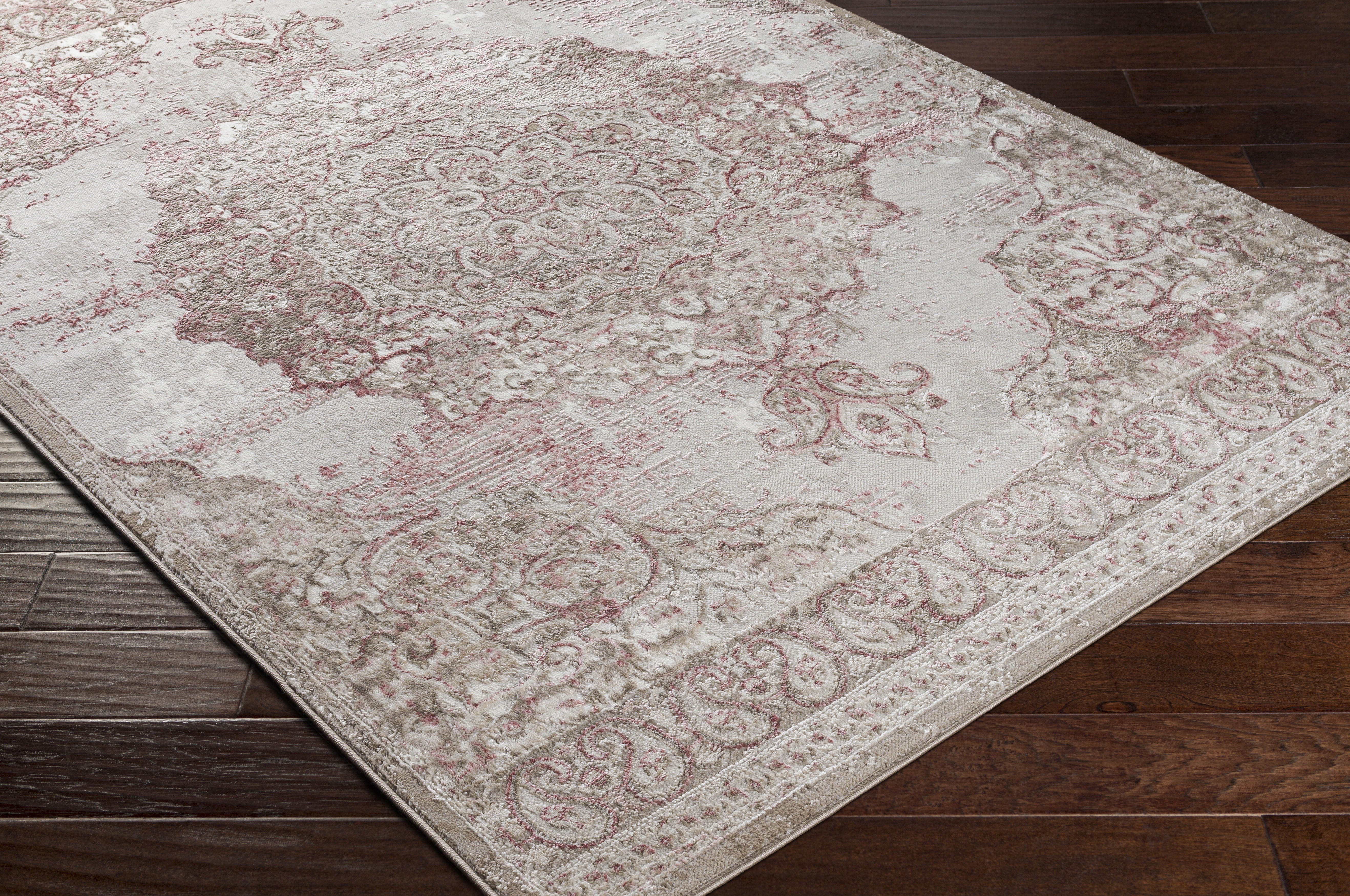 Enfield Beige Indoor 8'10" x 12' Machine Woven Rug - Image 6