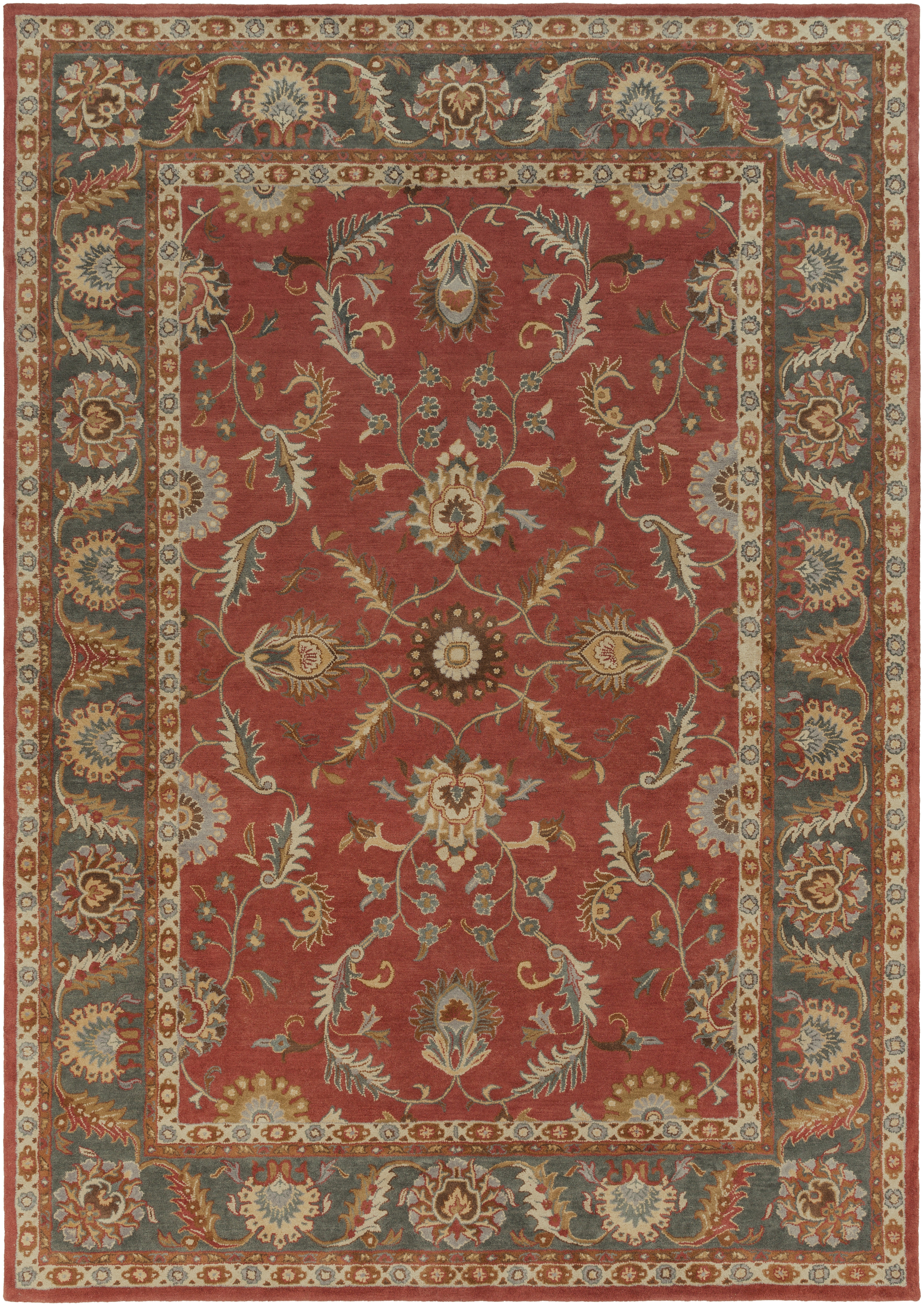 Caesar Brown Indoor 12' x 15' Handmade Rug - Image 0