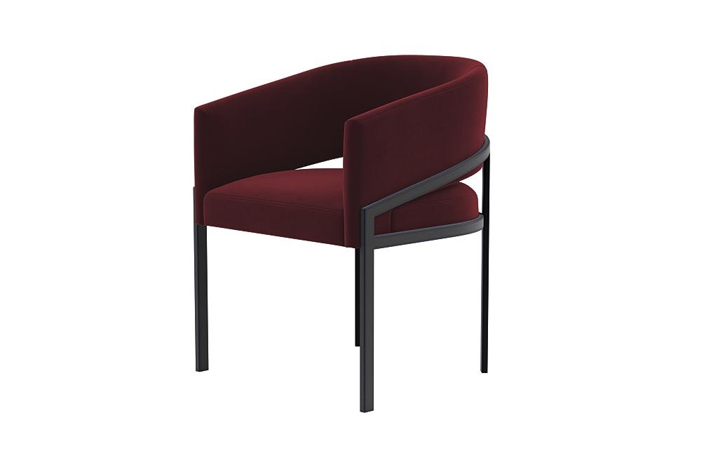 Mina Metal Framed Upholstered Chair - Image 2